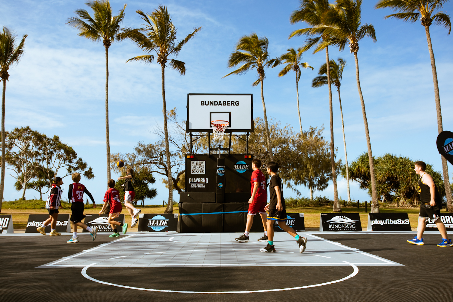 Real MADE Concepts FIBA 3x3 event in Bundaberg, Queensland